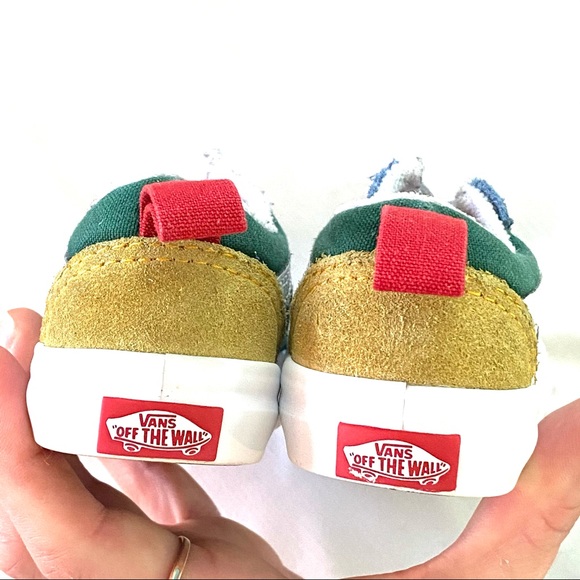 SOLD! 💚Vans Toddler Yacht Club Old Skool Elastic - Picture 14 of 15